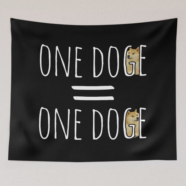 Artikelvorschau, ein Dogecoin entspricht einem Dogecoin entworfen und verkauft von ZenCloak.