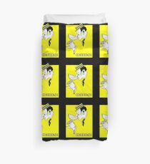 Jazz age deco Art Champagne Cheers Duvet Cover