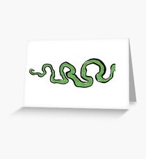 snake Greeting Card
