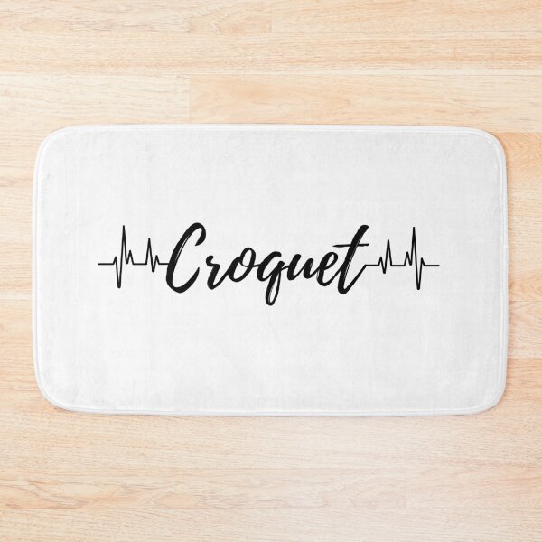 Item preview, Croquet heartbeat designed and sold by TheGreenGoat.
