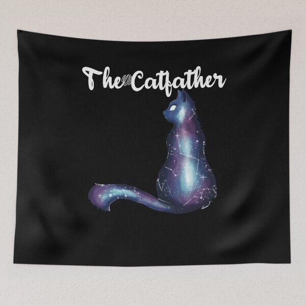 Item preview, The Catfather Funny Cat Parody Men, Cat Enthusiast Father Kitten Lover regalos designed and sold by DANT-shirts.