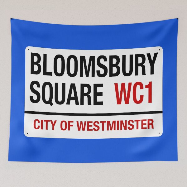 Item preview, BLOOMSBURY SQUARE WC1 SIGNAGE designed and sold by WOOFANG.