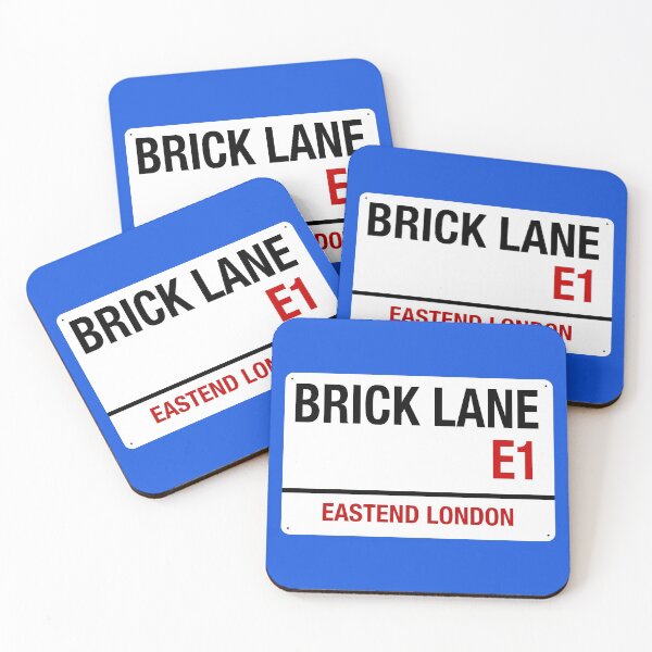 Item preview, BRICK LANE E1 SIGNAGE designed and sold by WOOFANG.