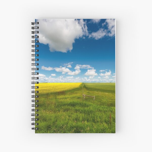Two Fields Spiral Notebook