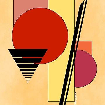 Artwork thumbnail, Abstract Shapes by Azure Lion Productions