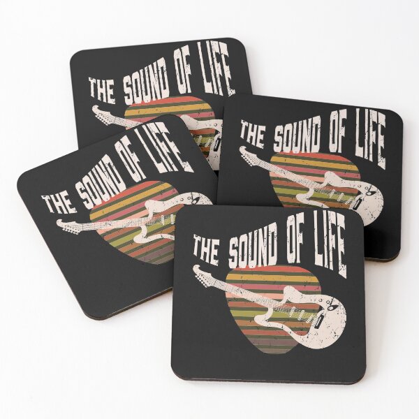 Item preview, Sound Of Life Guitar Plug Retro Grunge designed and sold by Wildchagapicker.