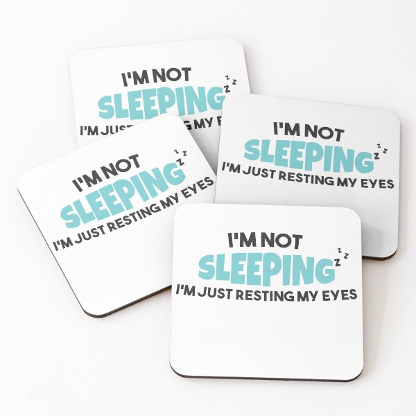 Item preview, I'M Not Sleeping I'm Just Resting My Eyes Funny Dad Quote Father's Day Gift For Father Gift For Dad designed and sold by RE PIXEL.