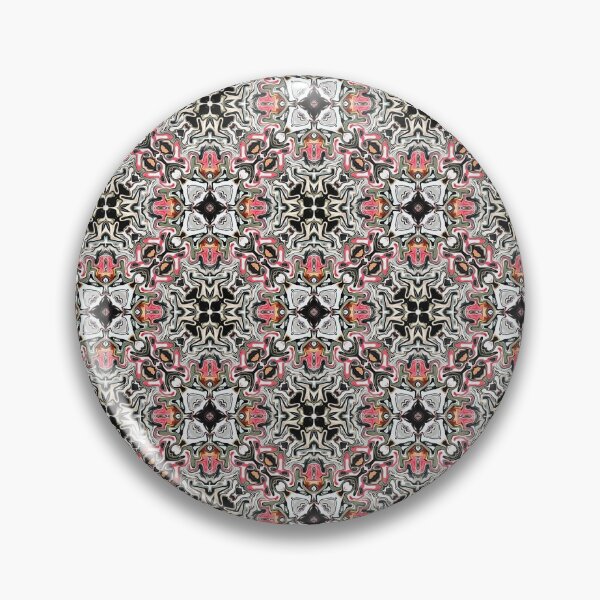 Item preview, Kabuki White Red Orange Pink Brown Black Pattern designed and sold by Sector18.