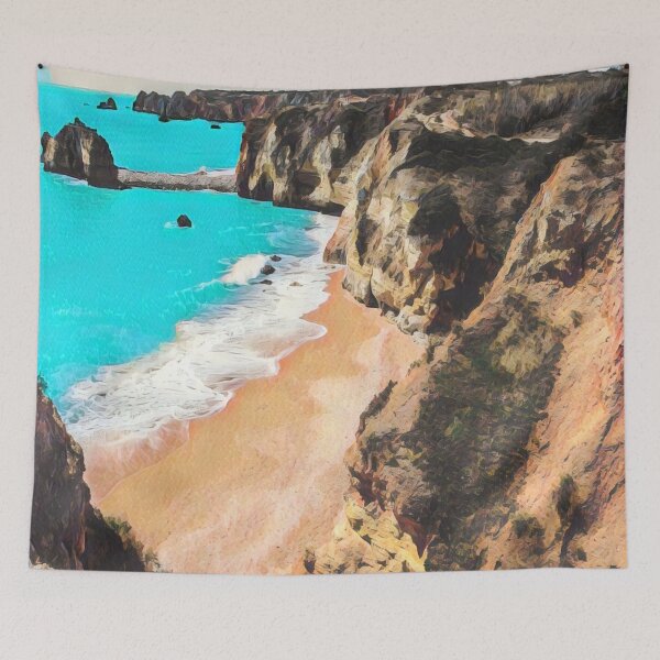 Item preview, Portugal beach designed and sold by AnnaAndVibes.