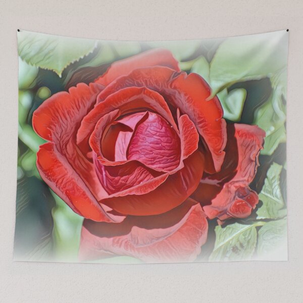 Item preview, Red Rose in Full Bloom designed and sold by ReneeKennedy.