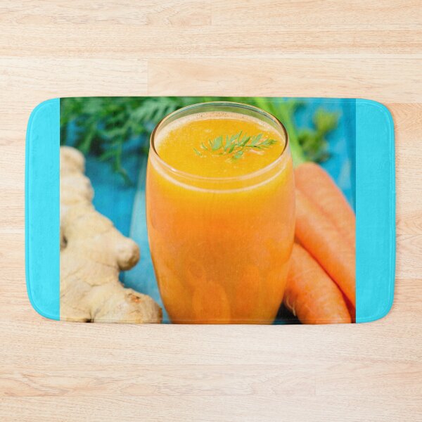 Item preview, Food is my love language. Smoothie. Healthy Lifestyle. Ginger Carrot. Food Photography designed and sold by TheGoToStore.