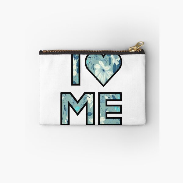 Item preview, I Love Me - Blue Floral - Demi Lovato Inspired designed and sold by Lovatic-Designs.