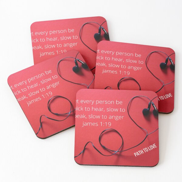 Item preview, James 1:19| Path To Love designed and sold by LoveGen.