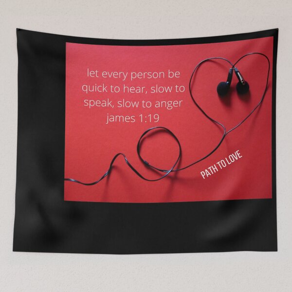 Item preview, James 1:19| Path To Love designed and sold by LoveGen.