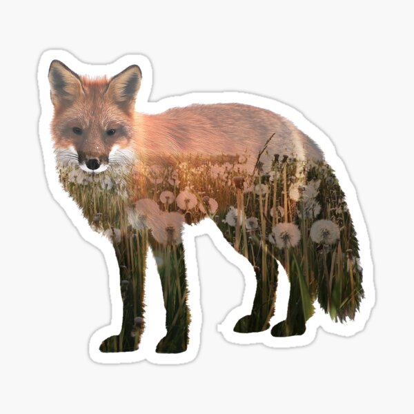 Item preview, Fox Double Exposure designed and sold by brouhahabazaar.
