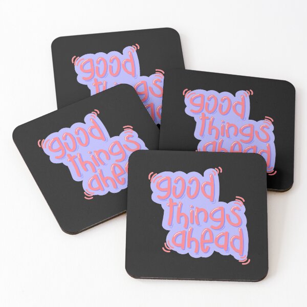 Item preview, Vintage Good things ahead Typography  designed and sold by garniturex.