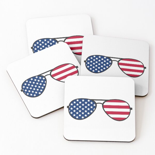 Item preview, American Flag Sunglasses designed and sold by Adel Qasem.