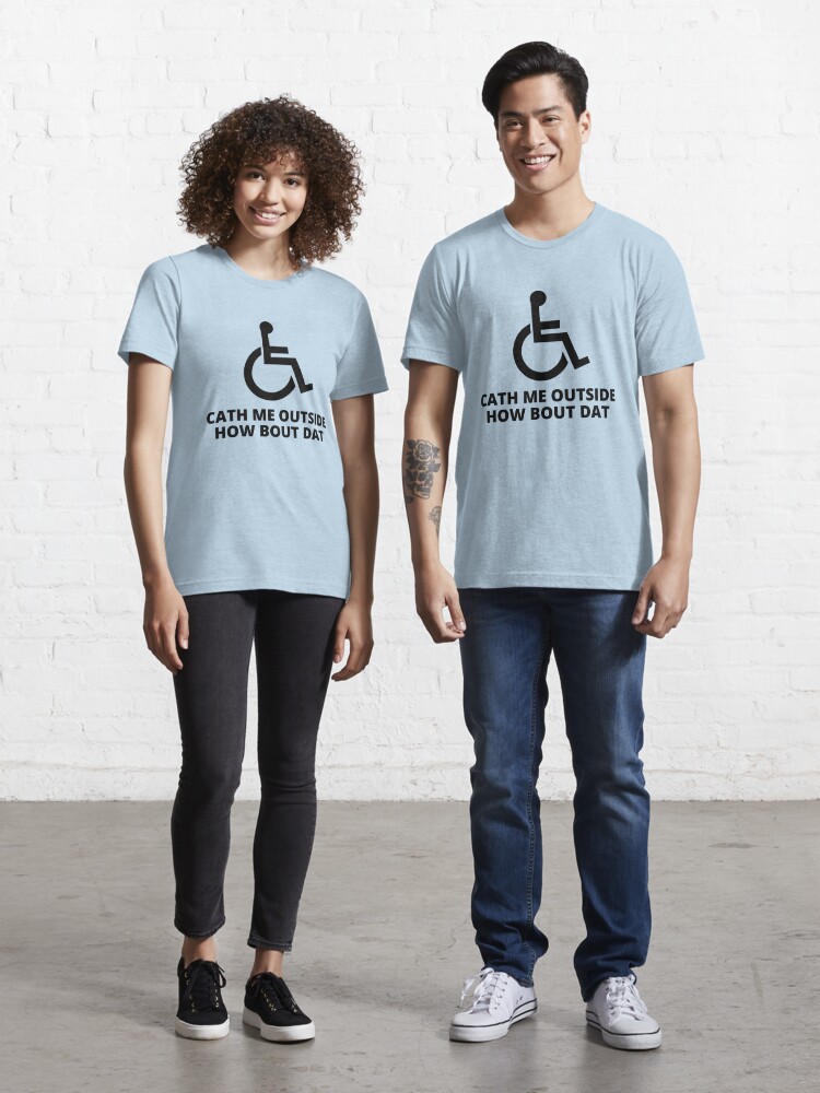 Funny disabled design t-shirt - TenStickers
