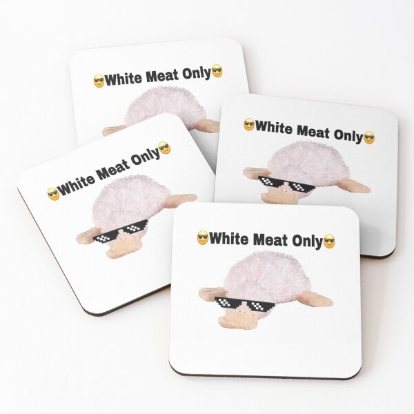 Item preview, Webkinz waddles googles white meat only meme designed and sold by dyslsexyia.