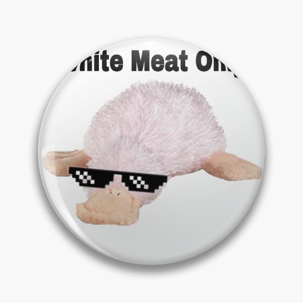 Item preview, Webkinz waddles googles white meat only meme designed and sold by dyslsexyia.