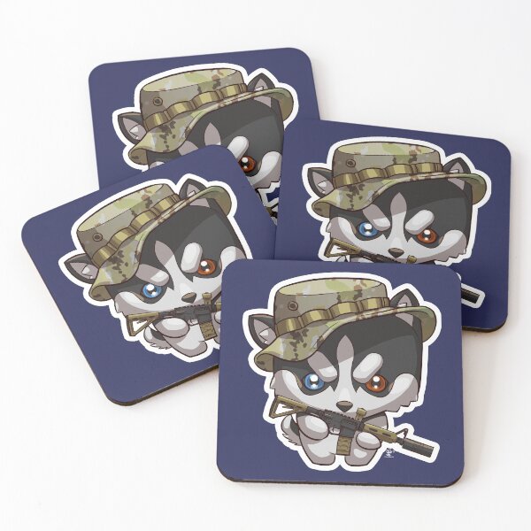 Item preview, Hush Huskie designed and sold by Under-Radar-Art.