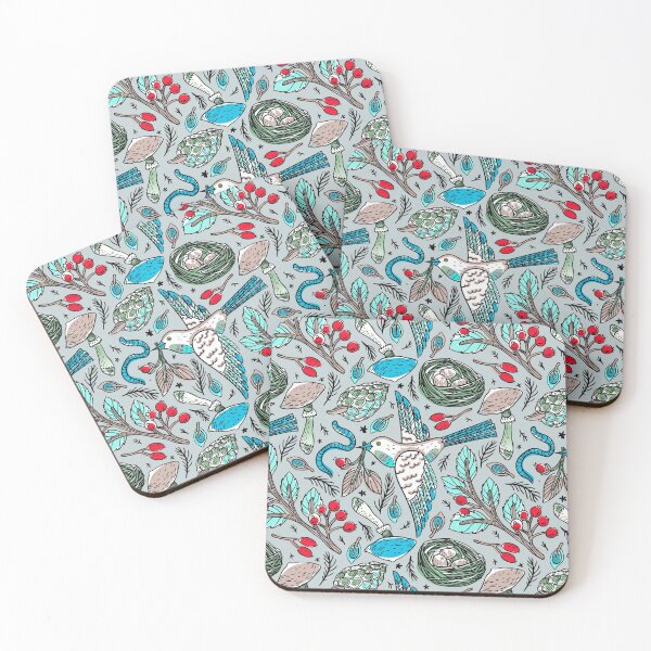 Item preview, Setas y pájaros en el bosque designed and sold by Idea y Design.