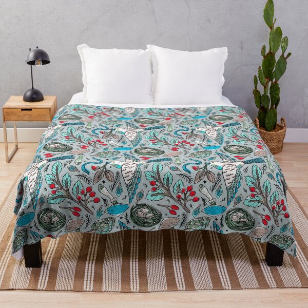 Item preview, Mushrooms and birds in the forest designed and sold by Idea y Design.