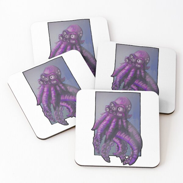 Item preview, Copy of Cute Tentacle Monster with bg designed and sold by theZcreations.