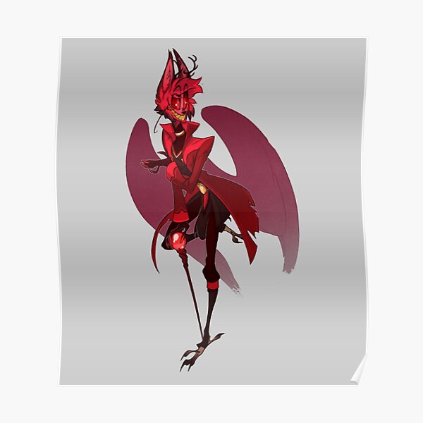 Hazbin Hotel Alastor Poster For Sale By Seyd Art Redbubble