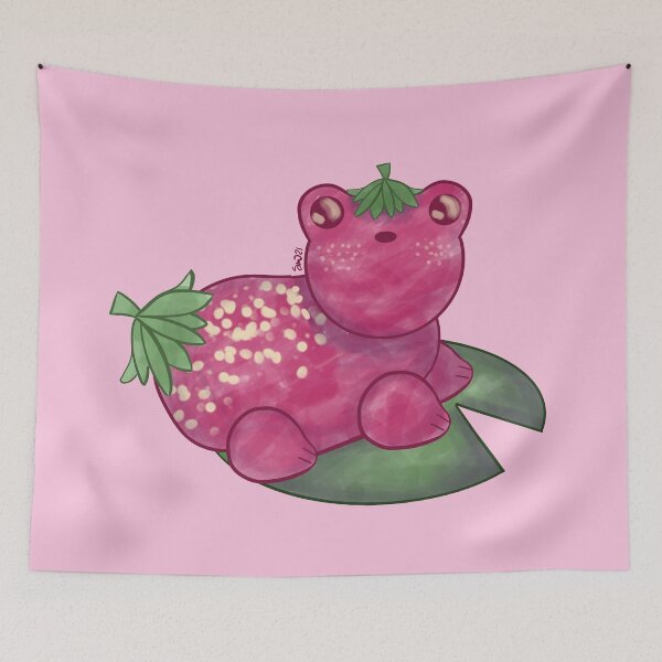 Item preview, Strawberry frog designed and sold by SpeepsMidnight.