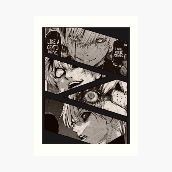 Kaneki And Touka Wall Art Redbubble