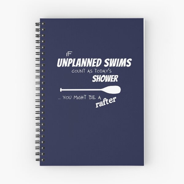 Item preview, Unplanned Swims - rafter designed and sold by Guide Stickers.
