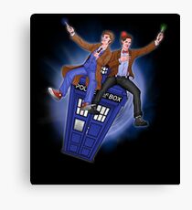 THE DOCTOR'S TIMEY-WIMEY ADVENTURE Canvas Print