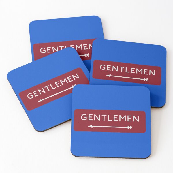 Item preview, GENTLEMEN SIGNAGE designed and sold by WOOFANG.