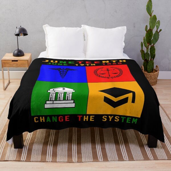 Item preview, Juneteenth June 19th 1865 Change The System designed and sold by Miaramar.