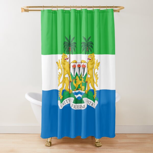 Item preview, Sierra Leone Flag Gifts, Masks, Stickers & Products (N) designed and sold by mpodger.