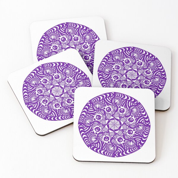 Item preview, Purple mandala designed and sold by emmuk74.