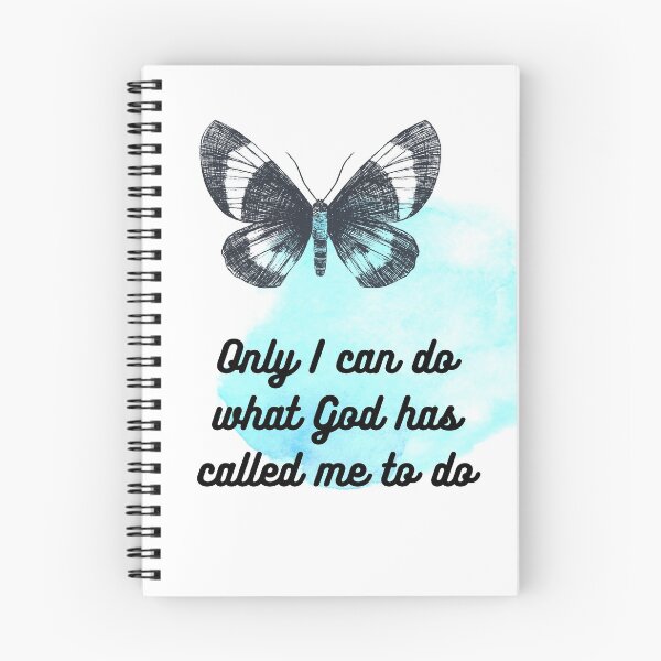 Item preview, Only I Can Do What God Has Called Me| Butterfly designed and sold by LoveGen.