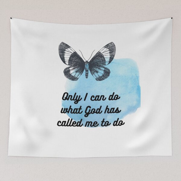 Item preview, Only I Can Do What God Has Called Me| Butterfly designed and sold by LoveGen.