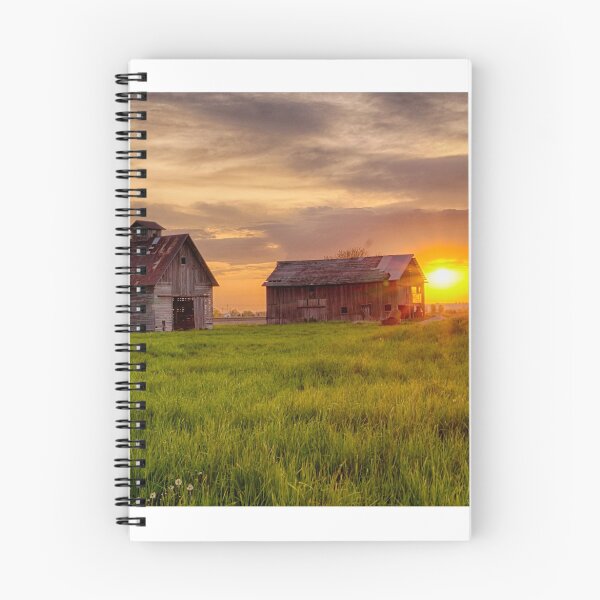 Item preview, A May Sunrise at the Barn and Crib designed and sold by kendoman26.