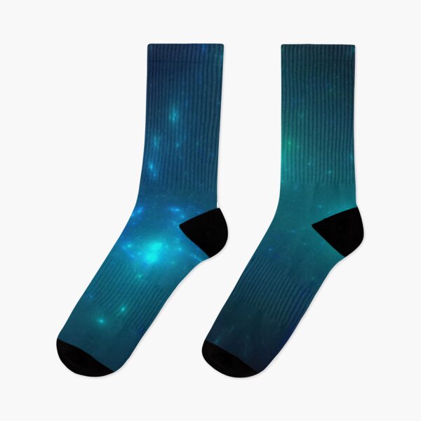 Item preview, Blue Stars Galaxy Fractal designed and sold by HauntedMammoth.