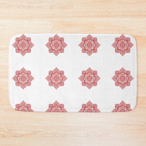 Item preview, Red star mandala designed and sold by emmuk74.
