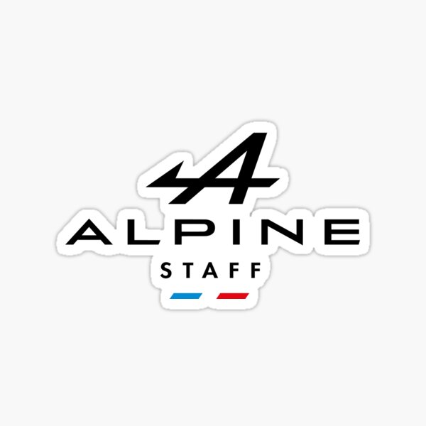 ALPINE F1 STAFF Sticker