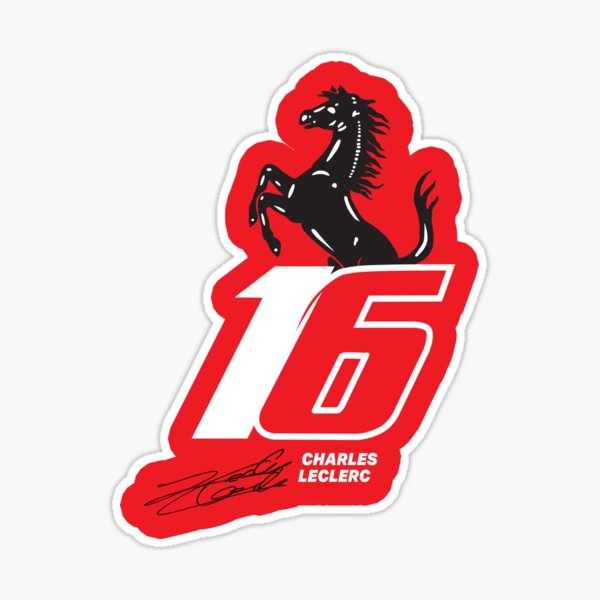 CHARLES LECLERC SIGNED FORMULA 1 8x10 PHOTO FERRARI RACING F1 BECKETT COA A #16