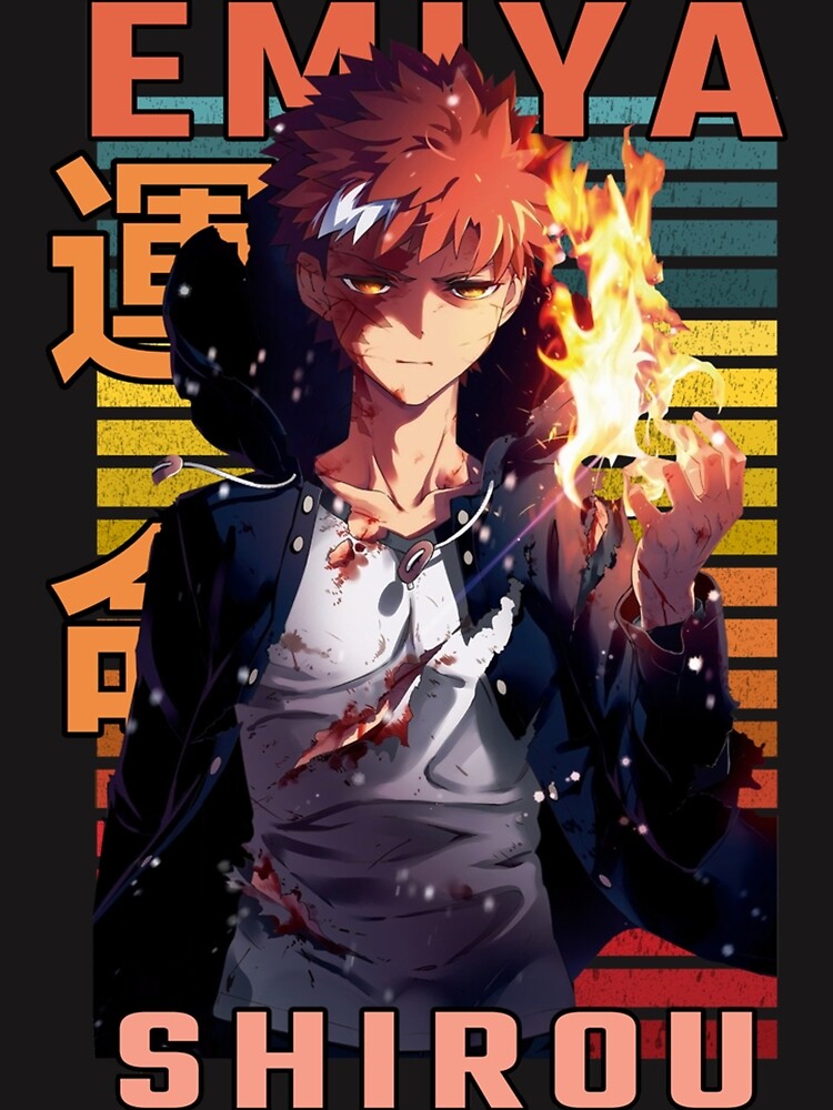 Wallpaper anger, anime, art, guy, Emiya Shirou, Fate / Stay Night images  for desktop, section сёнэн - download