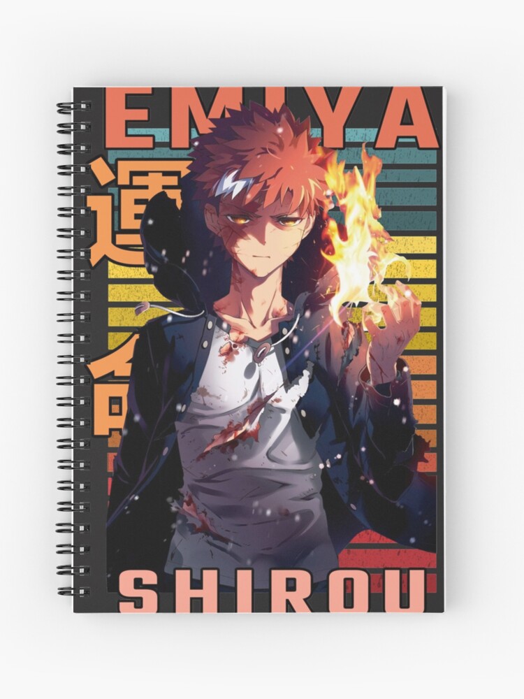 Silent Envy Line Ruled Spiral Anime Notebook - a-ka-neArt - Shop