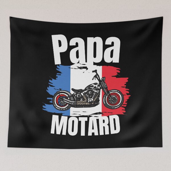 Item preview, daddy biker french flag designed and sold by JaMatt1983.