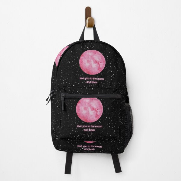Item preview, moon stars space Love pink love you to the moon and back designed and sold by Yousran.