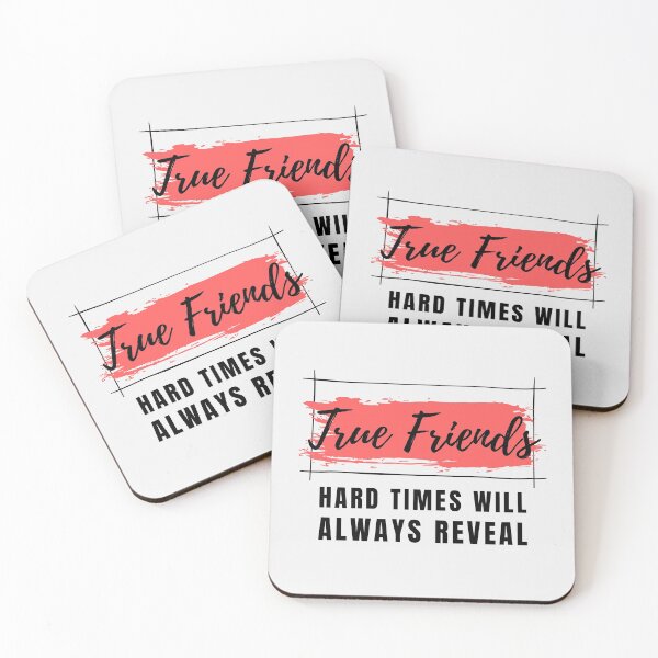 Item preview, Hard times will always reveal true friends designed and sold by Xiemand.