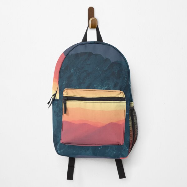 Item preview, Sunset and The Mountains, Adventure is Calling, Cool Outdoors Art designed and sold by Nature-Arts.